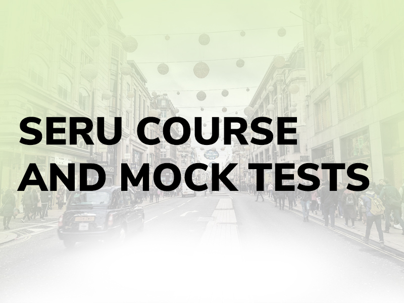 SERU course and Test 15 Days - Comprehensive mock test package with unlimited access for 15 days, 30 days or 60 days to help you prepare effectively for your assessment.
